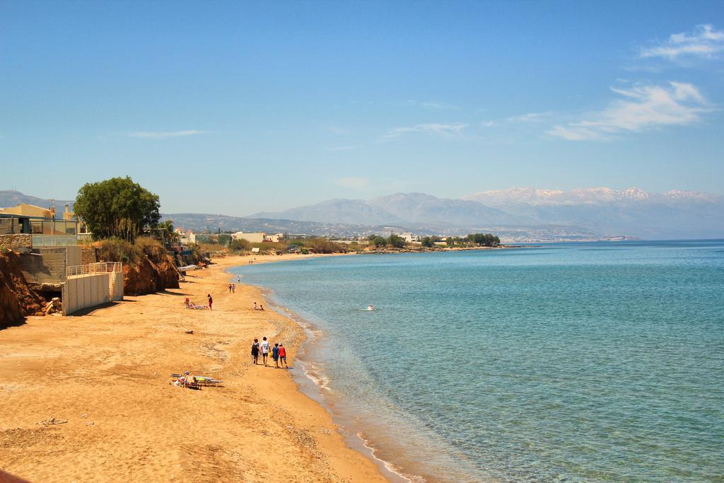 Alkionis Beach Stavromenos Dış mekan fotoğraf