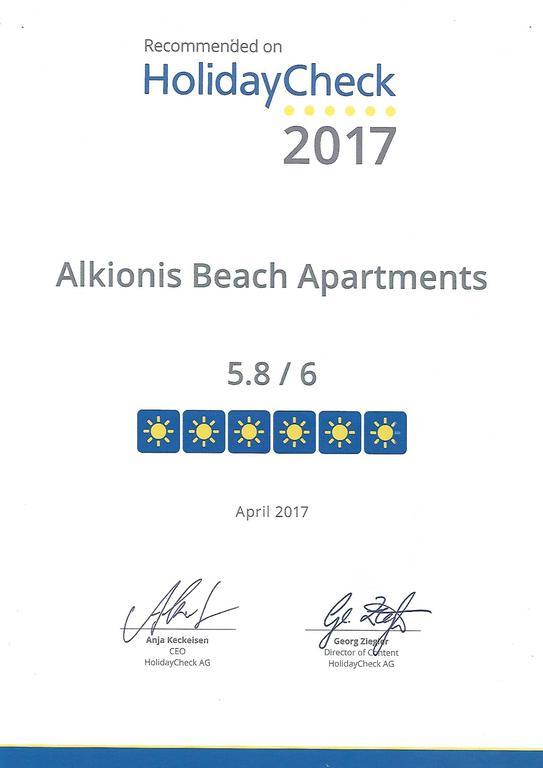 Alkionis Beach Stavromenos Dış mekan fotoğraf